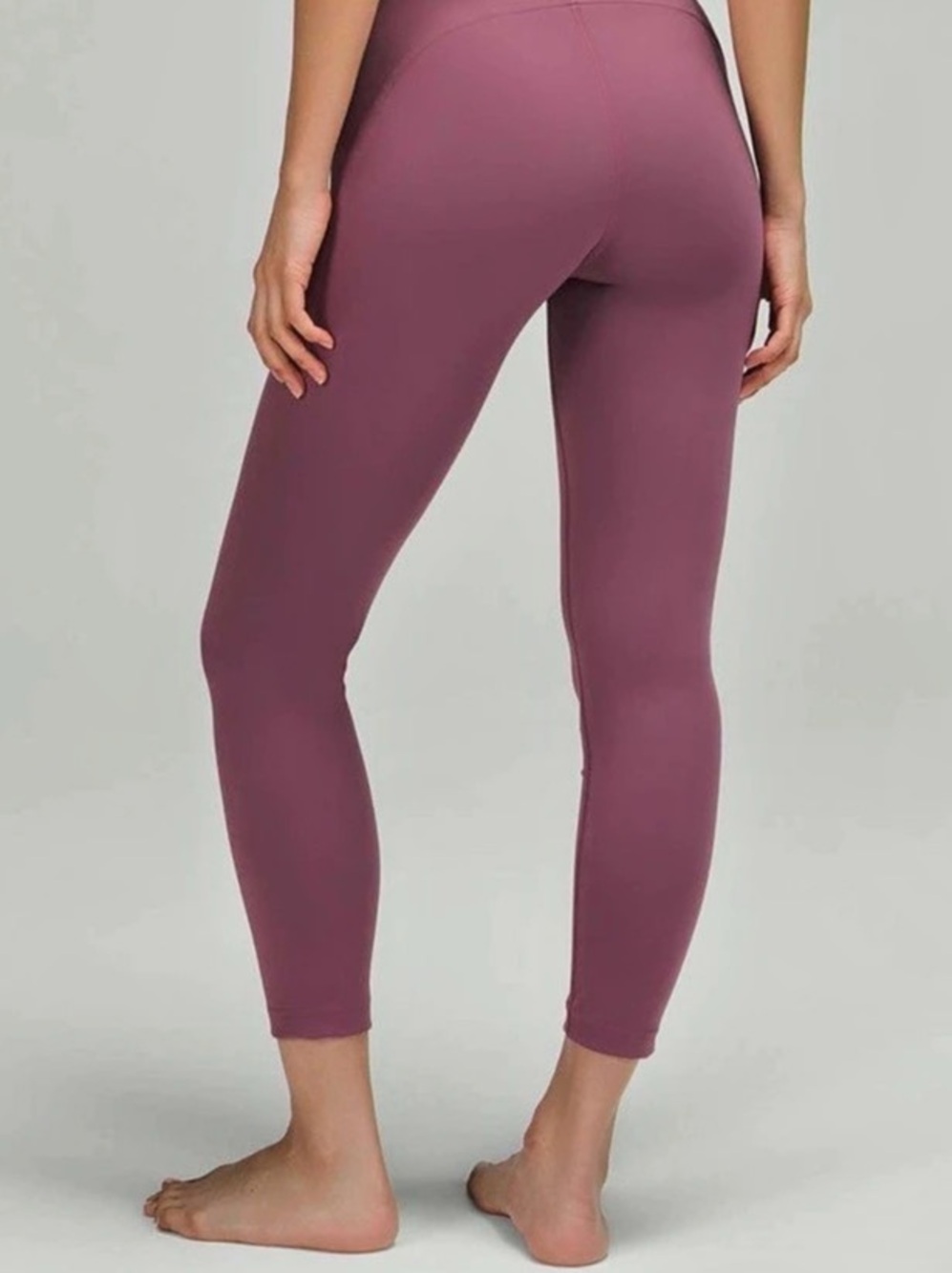 Size 4 Lululemon InStill high rise legging vintage plum - Picture 11 of 11